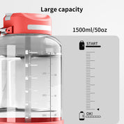 LHHW 2-IN-1 Lid 1.5L Large Capacity Water Bottle