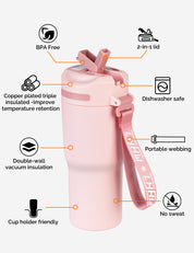 LHHW 2-IN-1 LID Tumbler 600ml