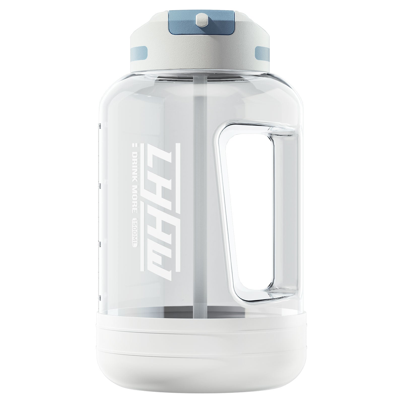 LHHW 2-IN-1 Lid 1.5L Large Capacity Water Bottle