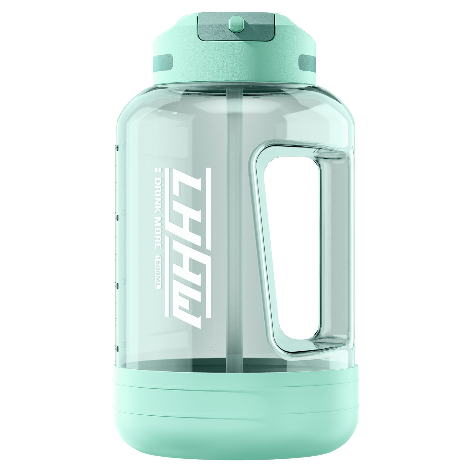 LHHW 2-IN-1 Lid 1.5L Large Capacity Water Bottle